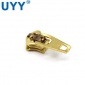 UYY厂家定制牛仔裤**黄铜拉链头4YG双自动锁4#铜拉头